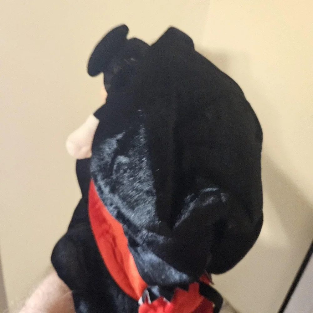 Disney Parks Mickey Mouse Hat Top Hat Fitted One Size Crash Thru Plush Costume‎